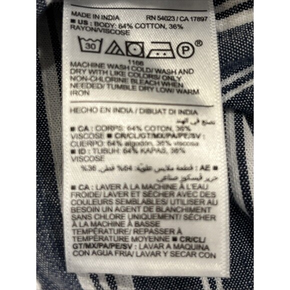 Old Navy Tiered LS Midi Beth Dutton Dress Grandmacore Prairie Cottagecore Sz M - Picture 7 of 11